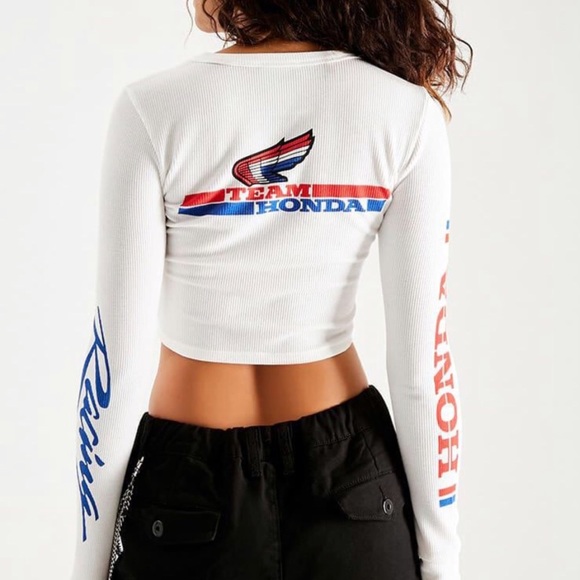 forever 21 honda crop top